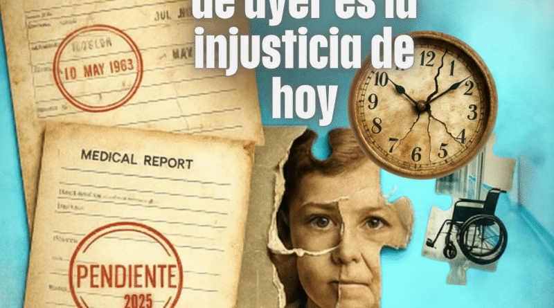 Cartel de la Federación de Entidades de Polio y Síndrome Postpolio de España