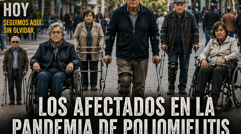 Los afectados de la pandemia de la poliomielitis seguimos aquí. Negados por la dictadura e ignorados por la democracia.