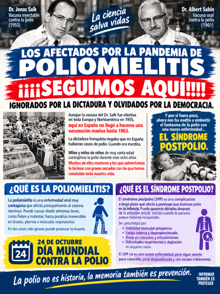 La polio no es historia, la memoria también es prevención