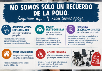No somos solo un recuerdo de la polio. Seguimos aquí. Necesitamos apoyo