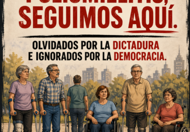 Los afectados de la pandemia de la poliomielitis seguimos aquí. Negados por la dictadura e ignorados por la democracia.